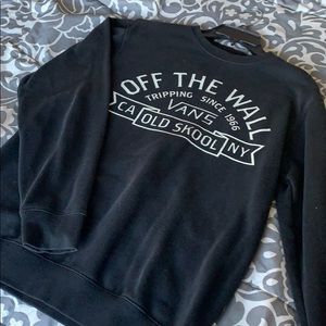Vans “Off the Wall” crew neck sweater